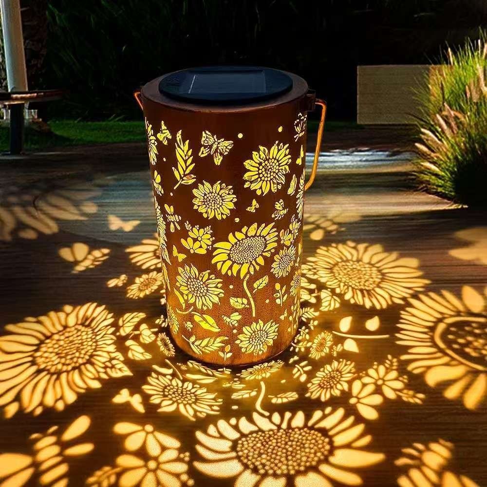 Outdoor Power Lights - Sunflower Light and Shadow Light Waterproof
