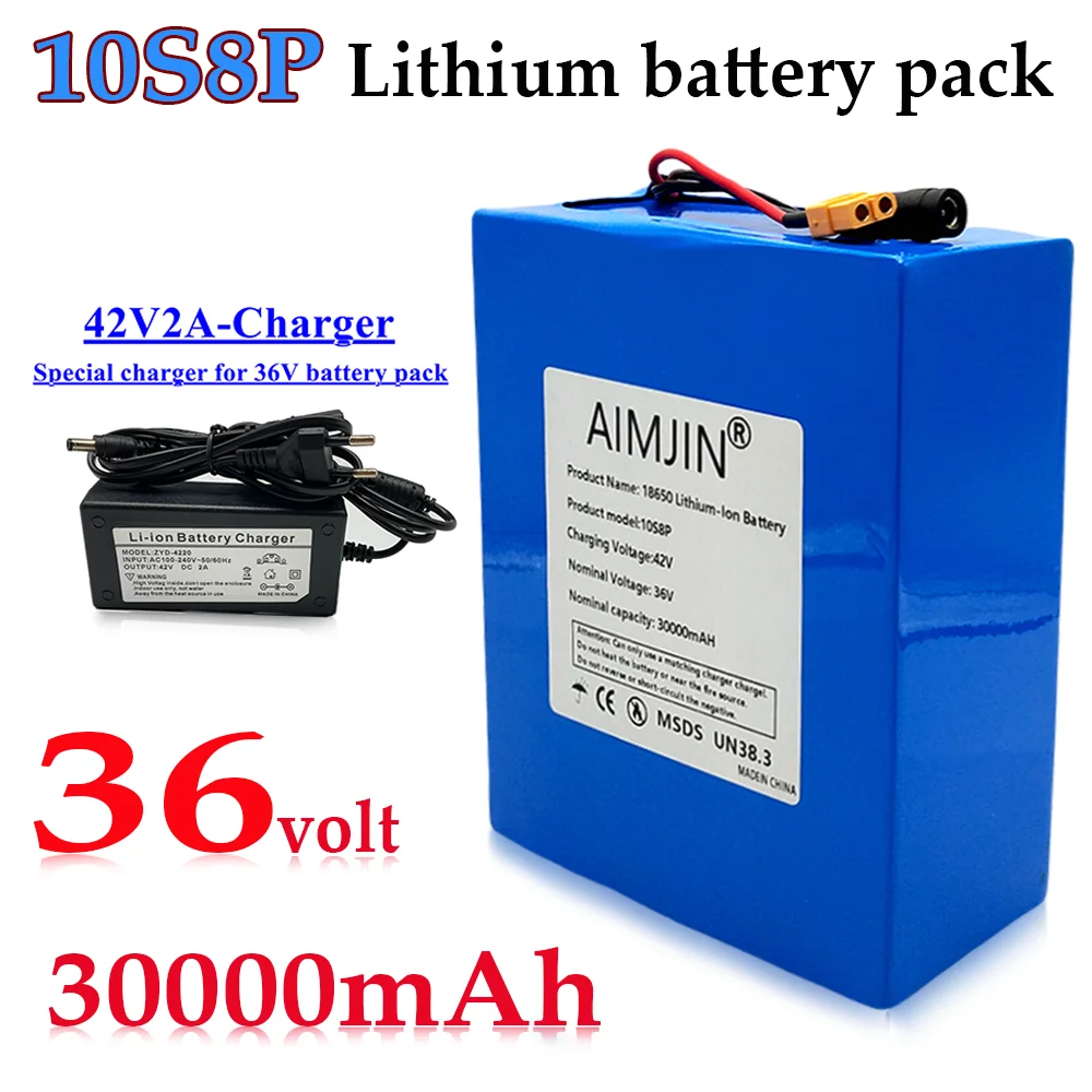 Outdoor Power Wheelchair - 10S8P lithium-ion battery pack 36V 30000mAh