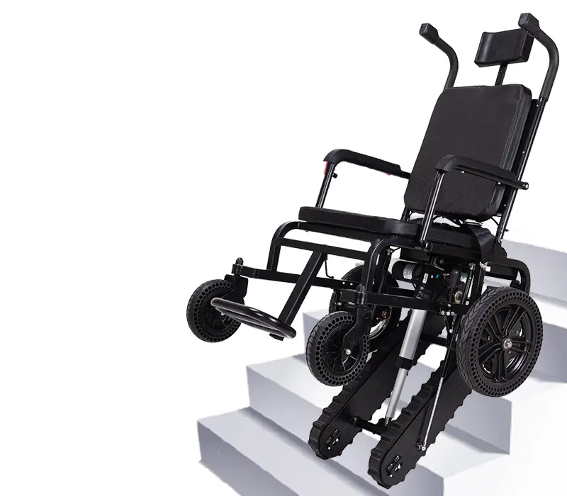 Outdoor Power Wheelchair - Foldable Outdoor Electric Stair Climber For
