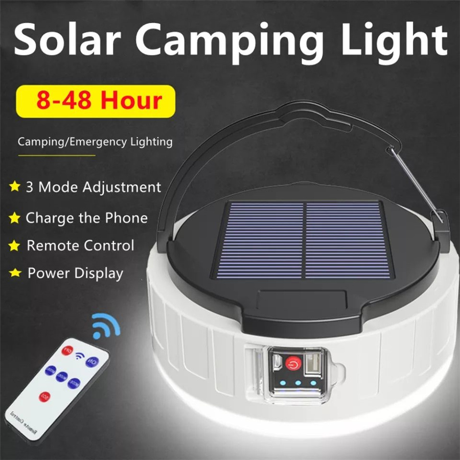 Outdoor Power New Market - New Solar Led Camping Light Outdoor
