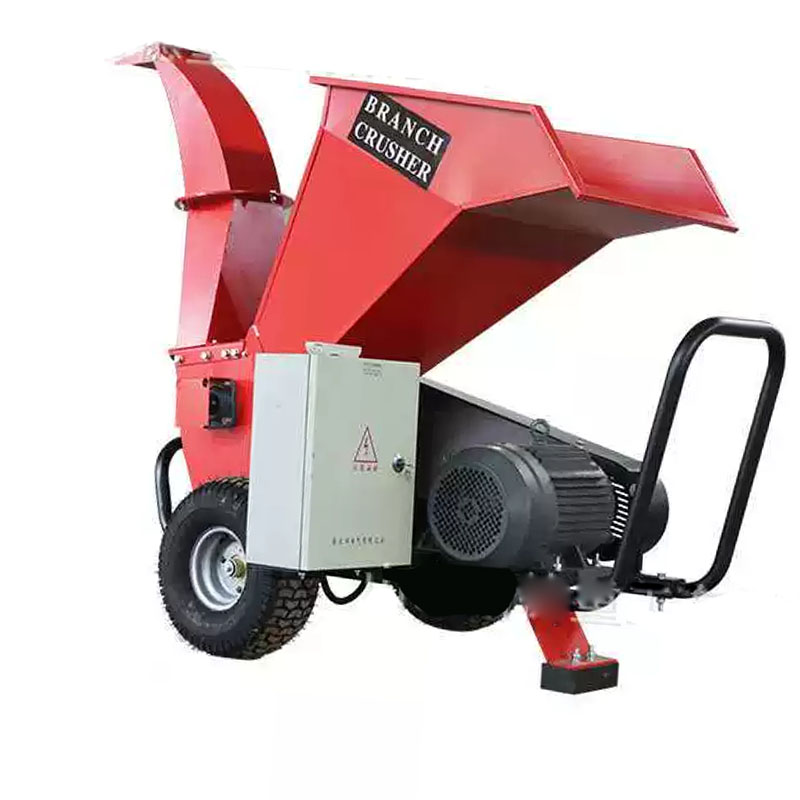 Garden Shredder Chipper - Portable Orchard Wood Chipper Diesel Electric