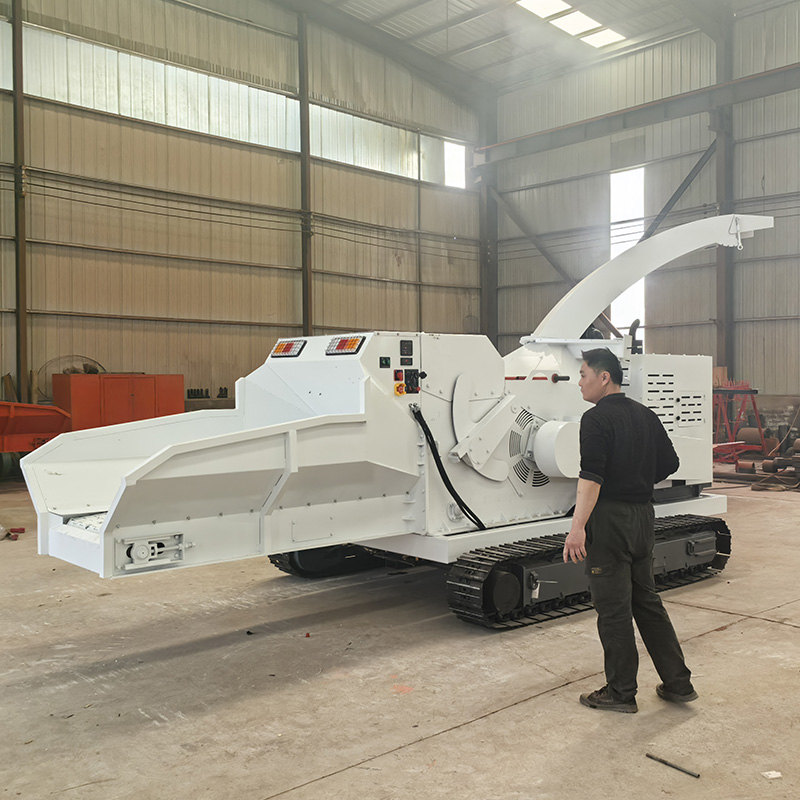 Garden Shredder Chipper - Customized Diesel Wood Chipper Machine High