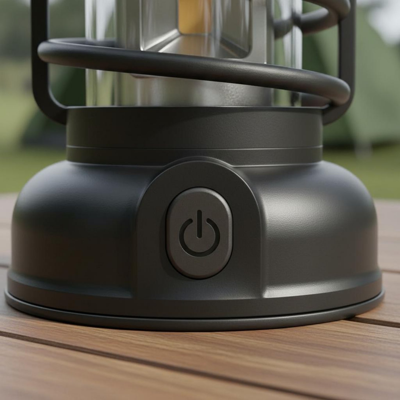 Outdoor Power Lights - Retro Camping Lantern Two-Way Power Supply