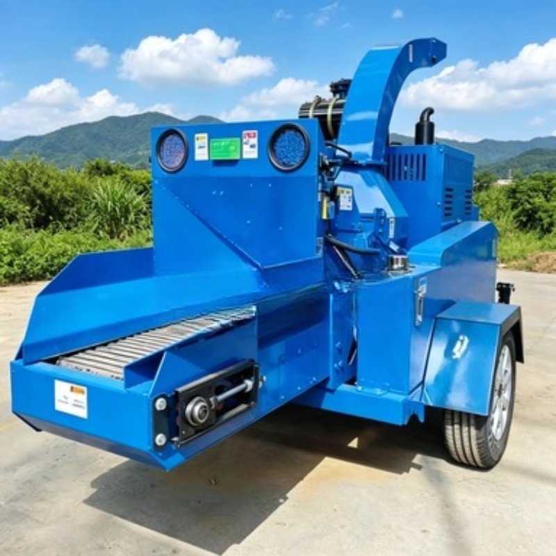 Garden Shredder Chipper - Hot Sale 6 Inch Industrial Wood