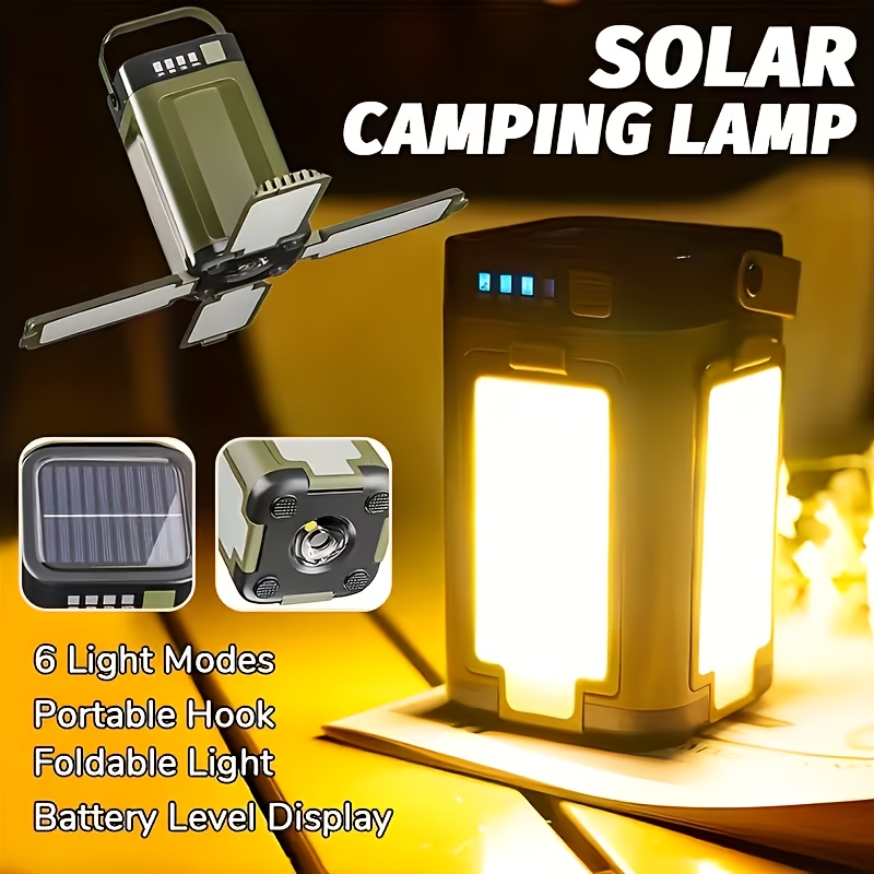 Solar Outdoor Portable Camping - огляд і ціна Outdoor Power Lights