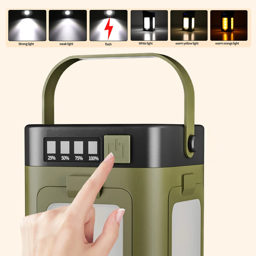 Solar Outdoor Portable Camping - огляд і ціна Outdoor Power Lights