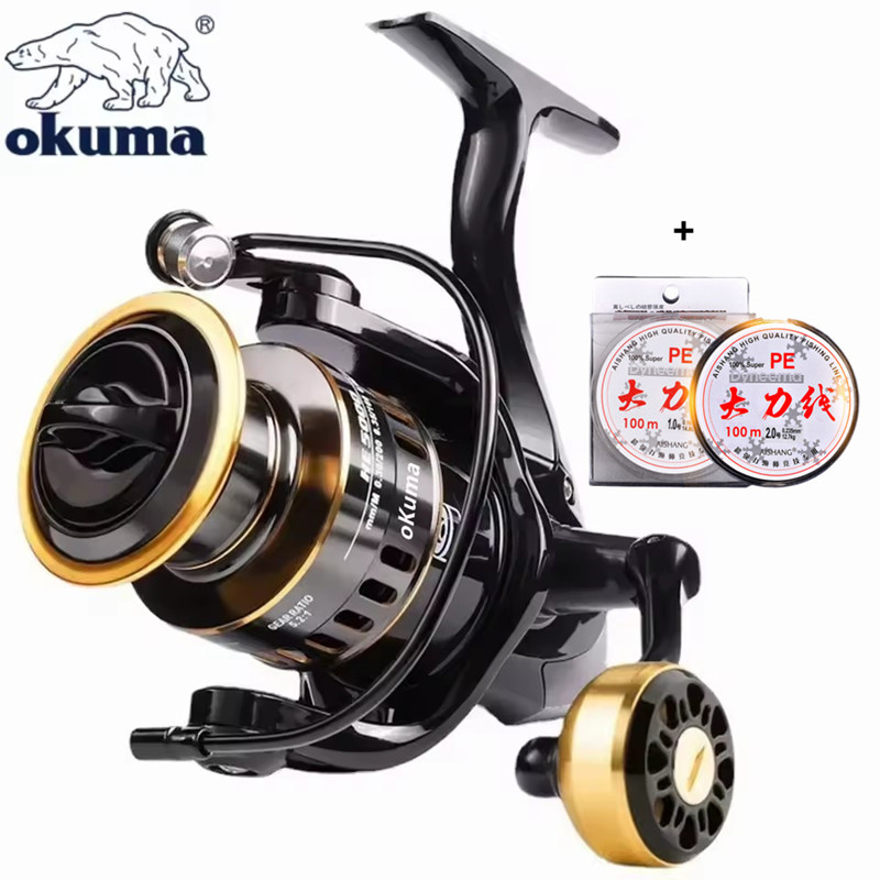 OKUMA NEW Fishing Reel Spinnin - огляд і ціна Outdoor Power Reel