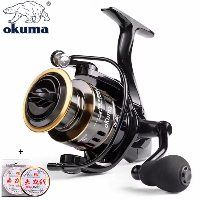 OKUMA NEW Fishing Reel Spinnin - огляд і ціна Outdoor Power Reel