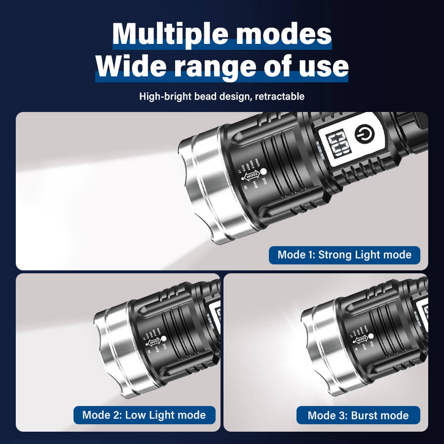 High Power 200000LM LED Flashl - огляд і ціна Outdoor Power Lights