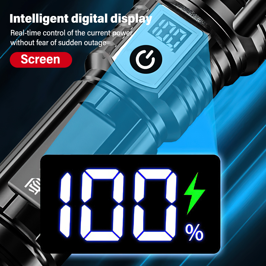 High Power 200000LM LED Flashl - огляд і ціна Outdoor Power Lights