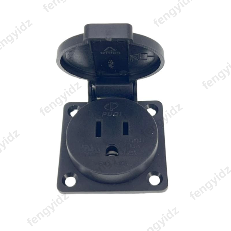 Black 125V 15A 20A IP44 CE Ame - огляд і ціна Outdoor Power Receptacle