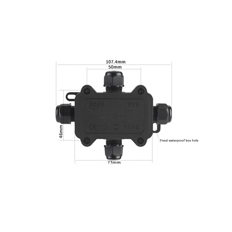 IP68 Outdoor Waterproof Juncti - огляд і ціна Outdoor Power Junction