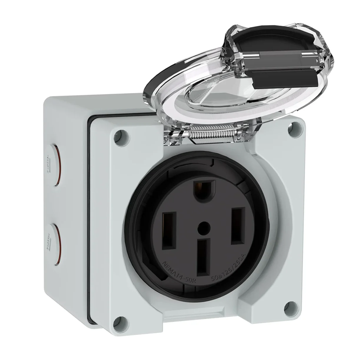 AT16 50Amp Power Outlet Box, 1 - огляд і ціна Outdoor Power Receptacle