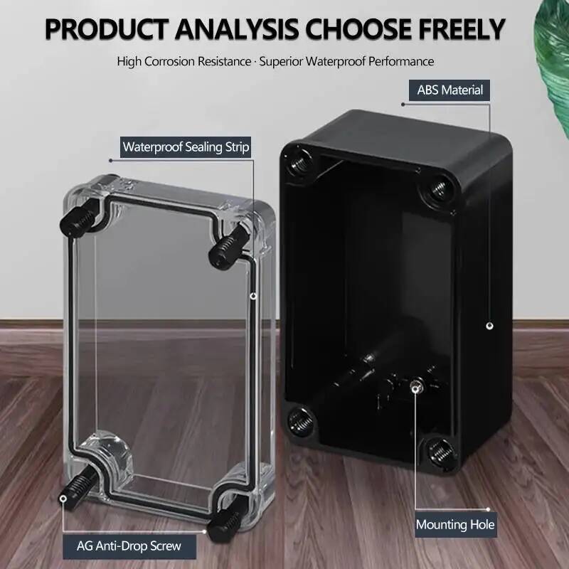 2pcs Transparent Cover Waterpr - огляд і ціна Outdoor Power Junction