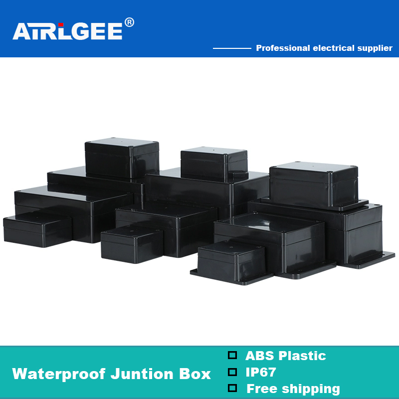 Black Waterproof Junction Box  - огляд і ціна Outdoor Power Junction