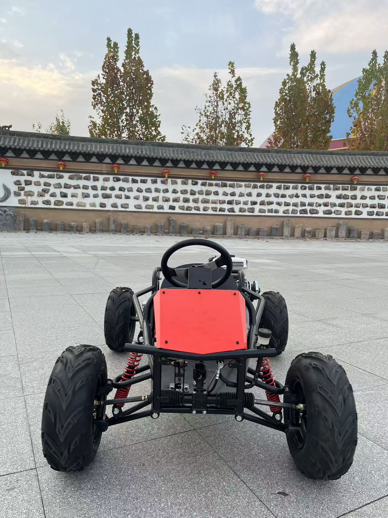 Steering Wheel Gas-Powered 212 - огляд і ціна Outdoor Power Wheels