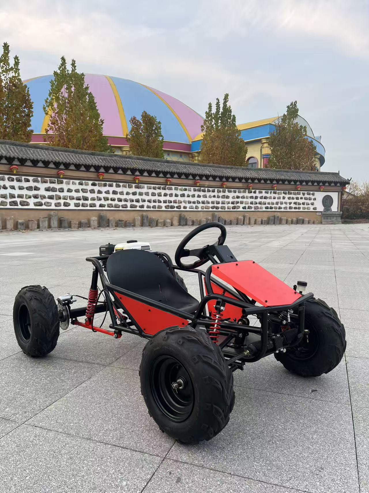 Steering Wheel Gas-Powered 212 - огляд і ціна Outdoor Power Wheels