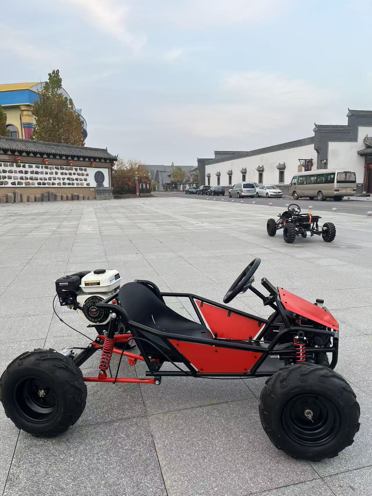 Steering Wheel Gas-Powered 212 - огляд і ціна Outdoor Power Wheels