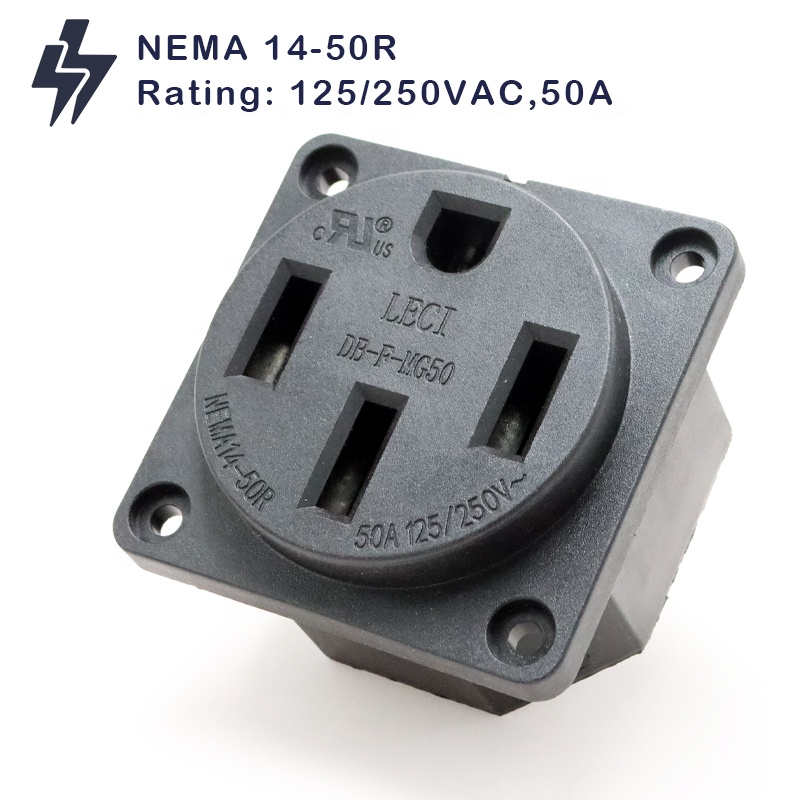 NEMA 14-50R Receptacle 50 Amp  - огляд і ціна Outdoor Power Receptacle