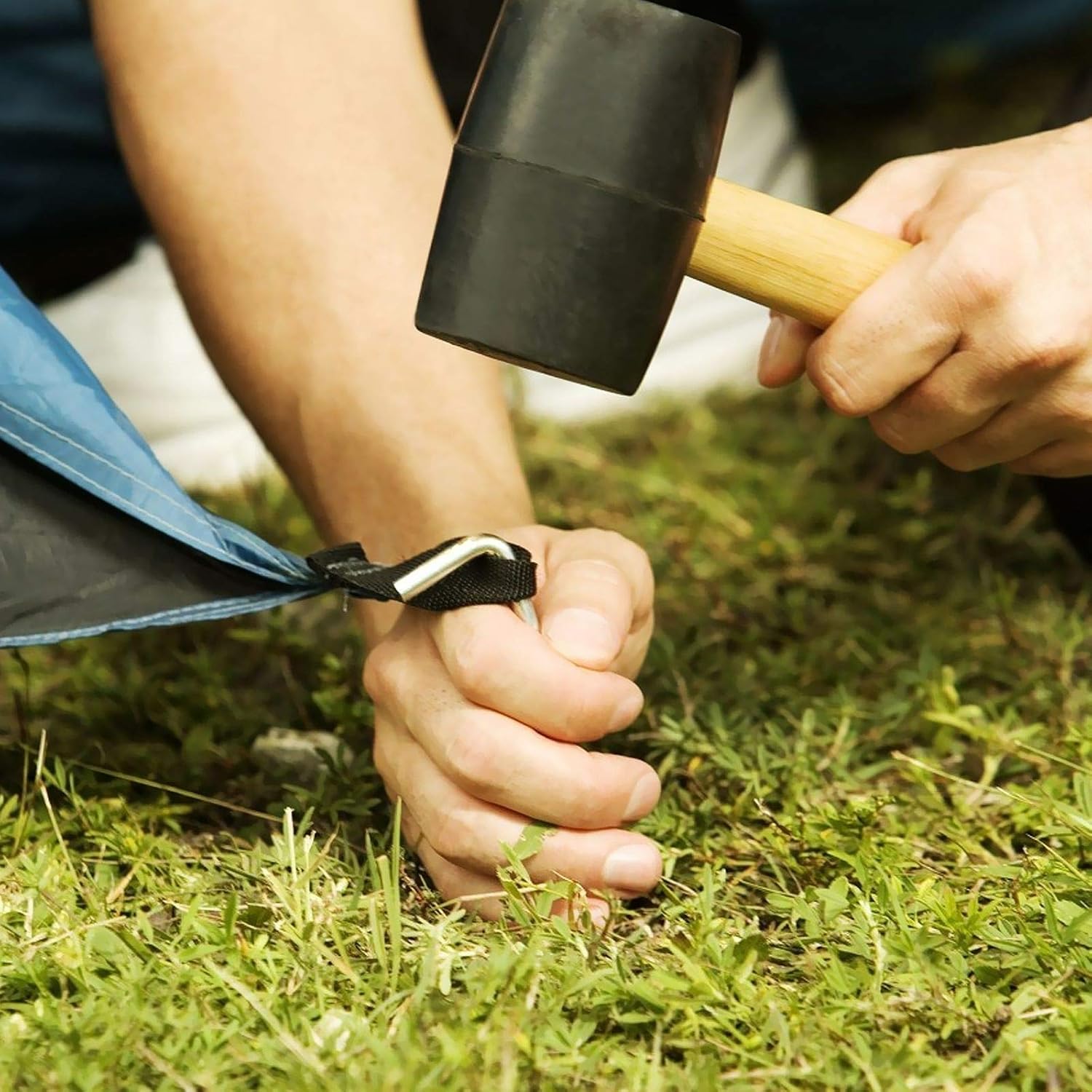 Heavy Duty Metal Tent Stakes P - огляд і ціна Outdoor Power Stake