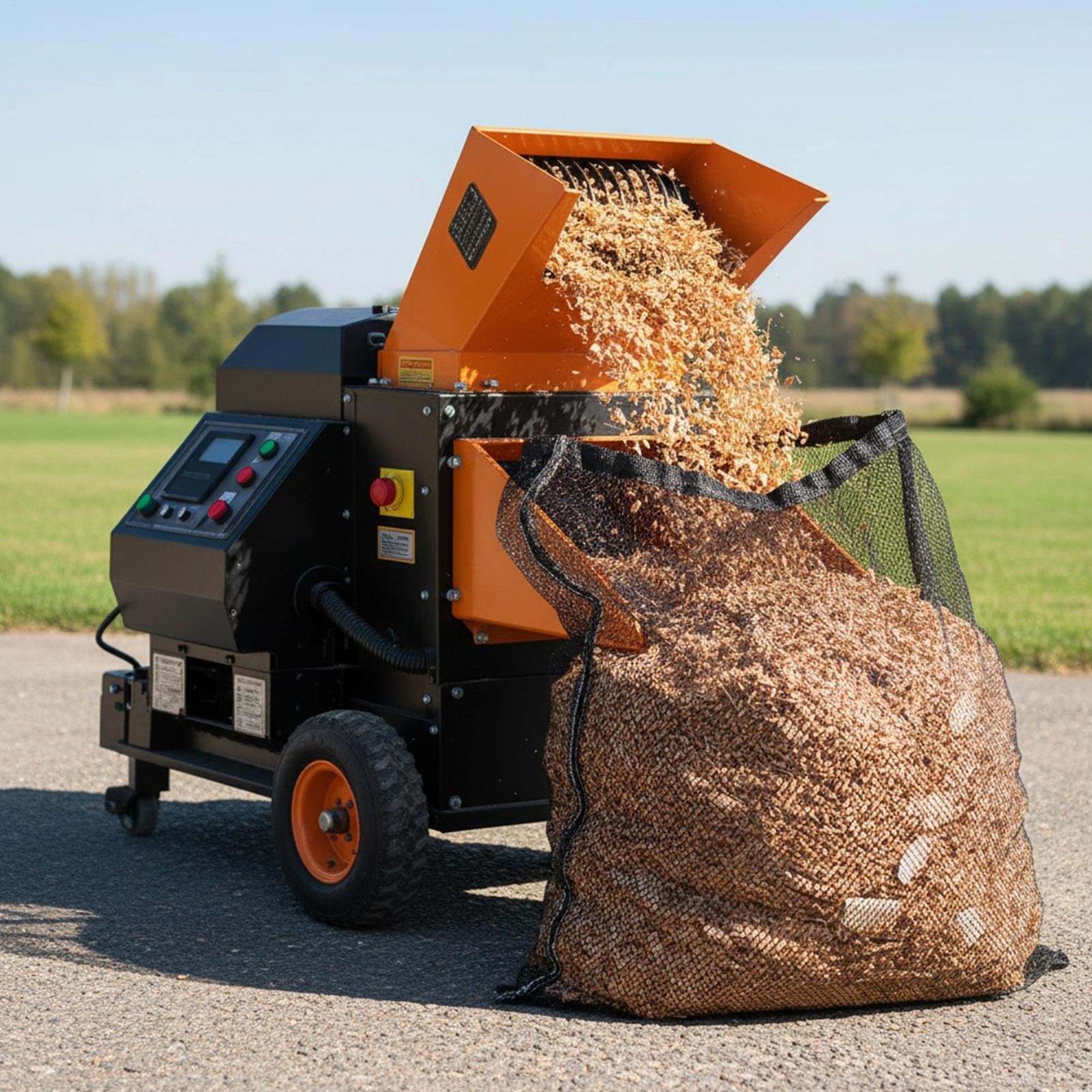 Chipper Shredder Bag Mesh Hold - огляд і ціна Garden Shredder Chipper