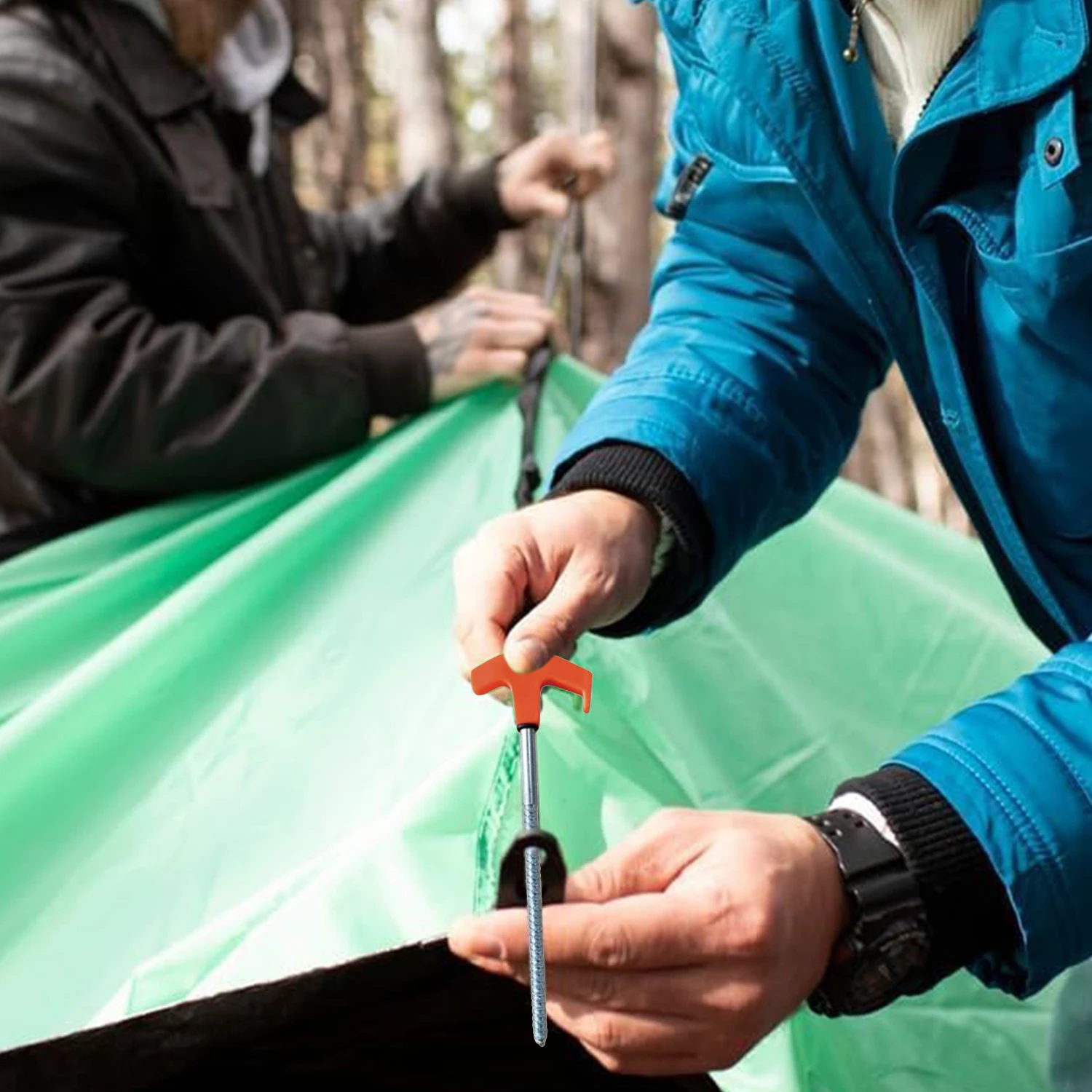 8-inch Screw in Tent Stake New - огляд і ціна Outdoor Power Stake