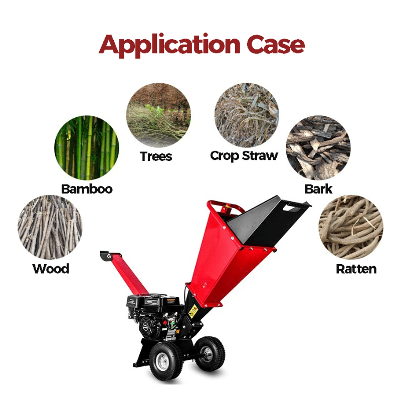 Engine Wood Chipper/Shredder f - огляд і ціна Garden Shredder Chipper