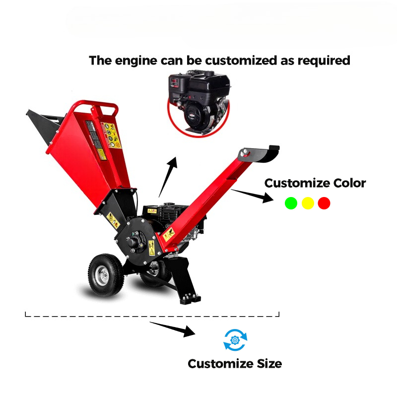 Engine Wood Chipper/Shredder f - огляд і ціна Garden Shredder Chipper