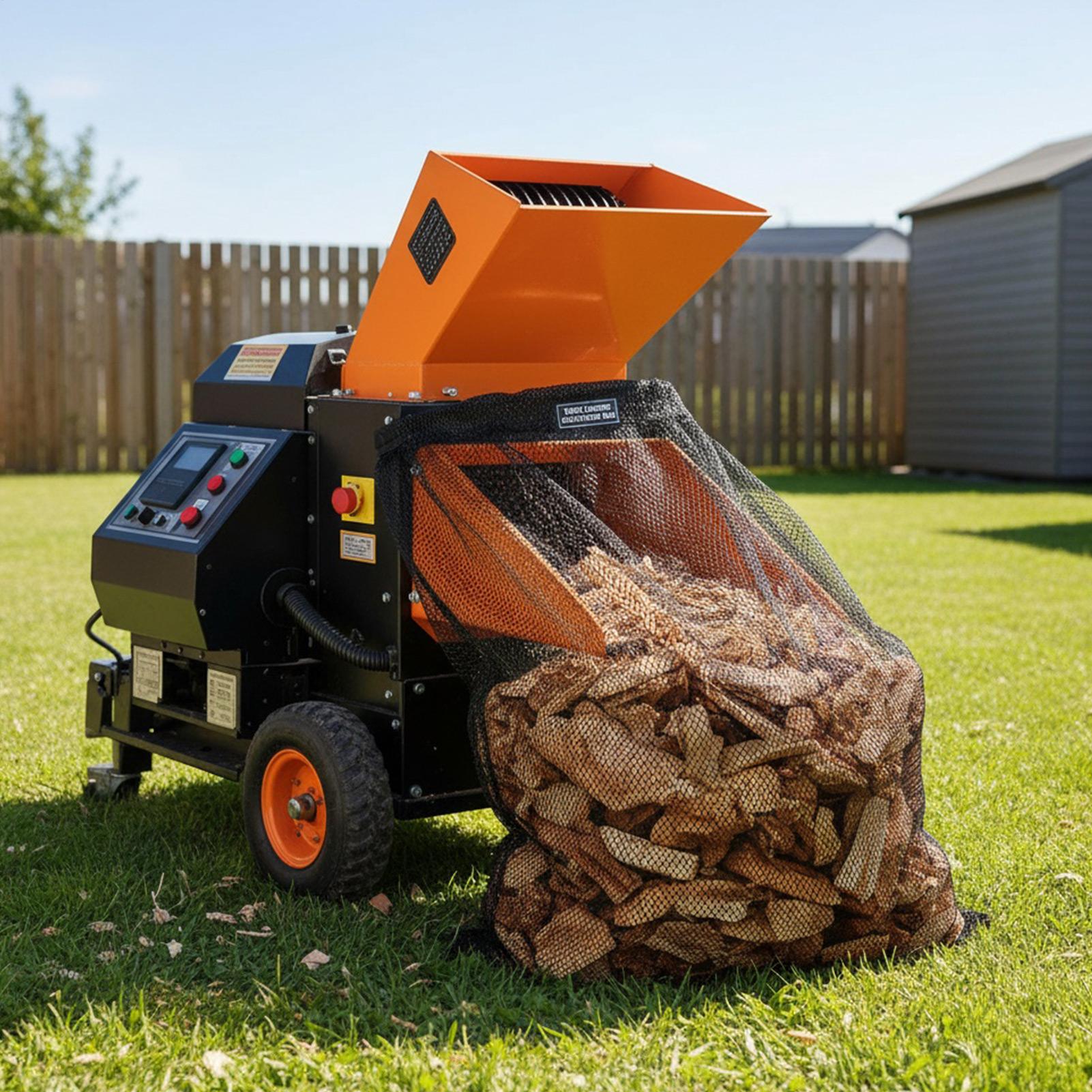 Wood Chipper Collection Bag Me - огляд і ціна Garden Shredder Chipper