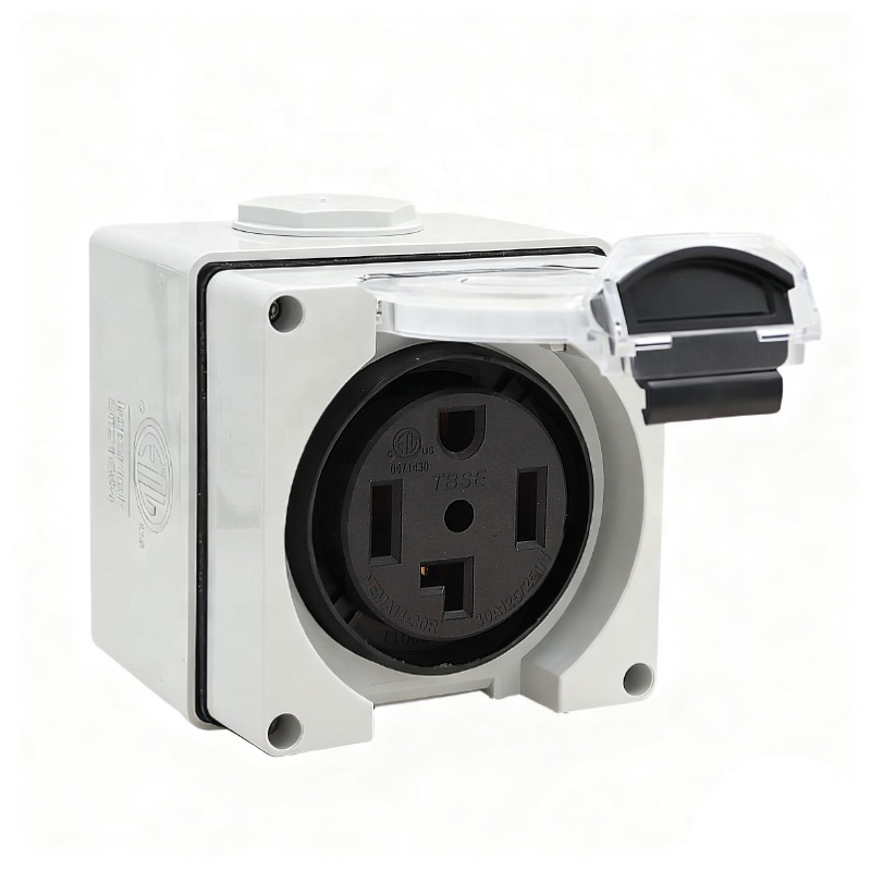 30Amp Power Outlet Box NEMA 14 - огляд і ціна Outdoor Power Receptacle