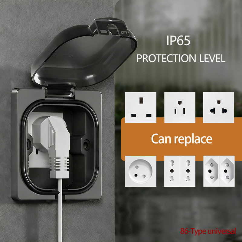 IP65 Waterproof Outdoor Socket - огляд і ціна Outdoor Power Receptacle