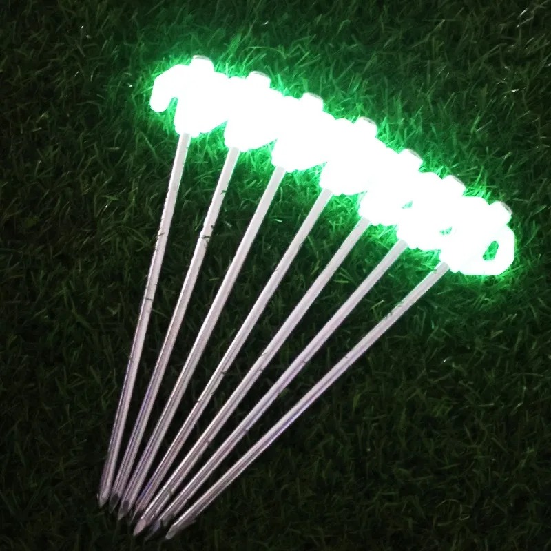 Luminous Tent Pegs Glow in Dar - огляд і ціна Outdoor Power Stake