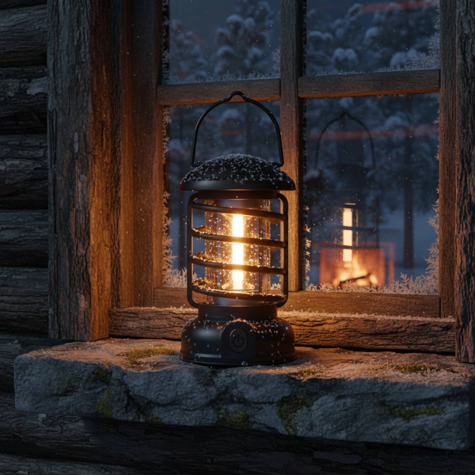Retro Camping Lantern Two-Way  - огляд і ціна Outdoor Power Lights