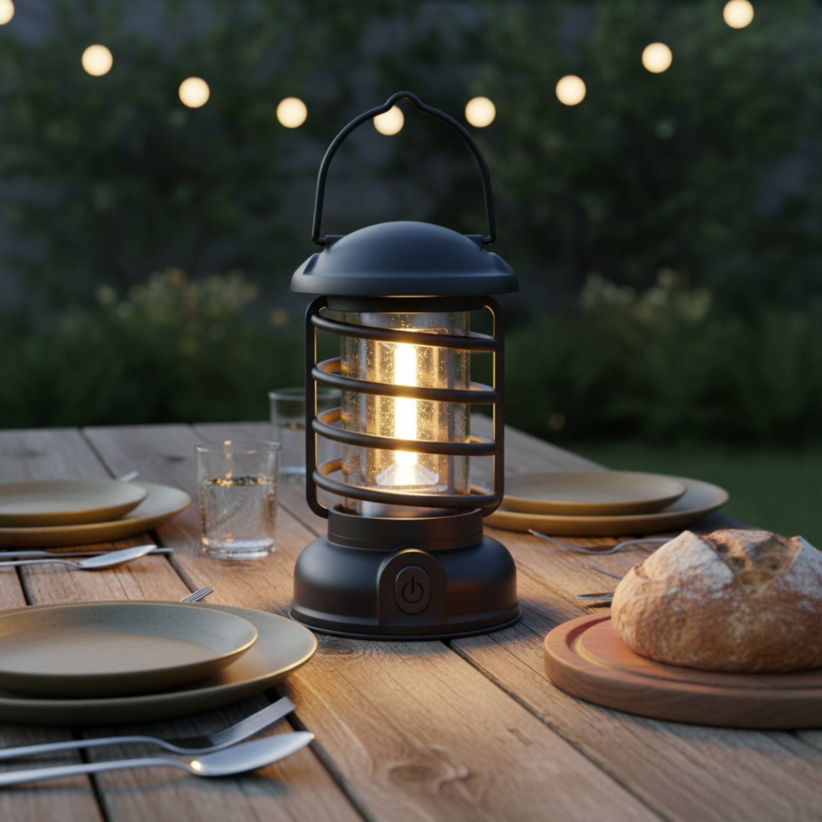 Retro Camping Lantern Two-Way  - огляд і ціна Outdoor Power Lights