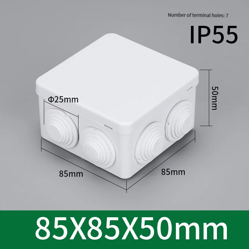 85 * 85 * 50 Outdoor Ip55 Plas - огляд і ціна Outdoor Power Junction