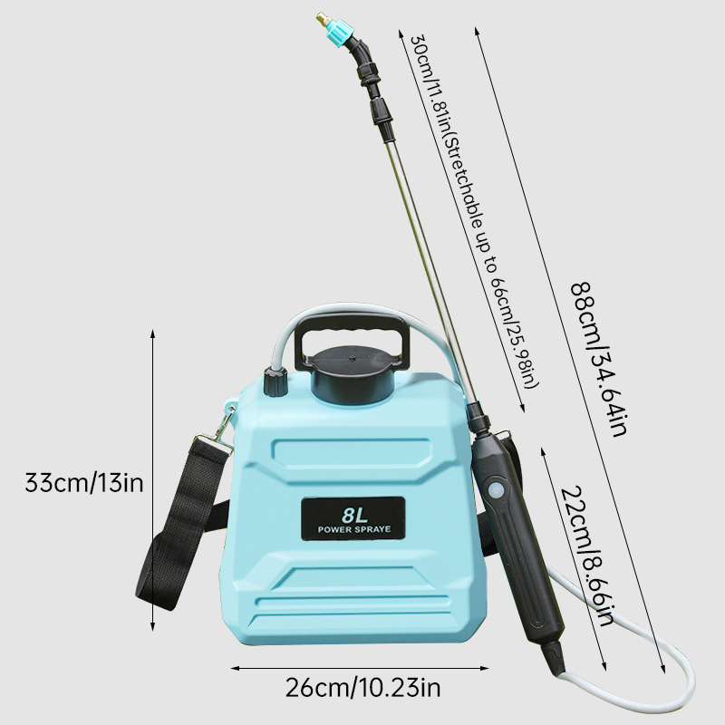 8L Automatic Electric Sprayer, - огляд і ціна Electric Sprayer Backpack