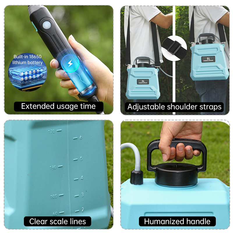 8L Automatic Electric Sprayer, - огляд і ціна Electric Sprayer Backpack