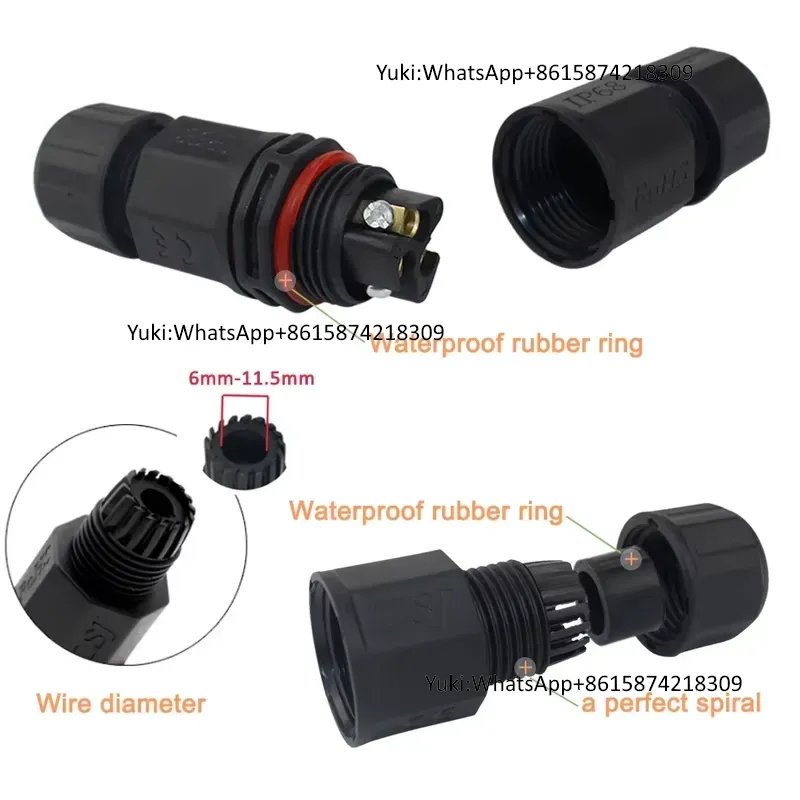 IP68 Waterproof Cable T Tap El - огляд і ціна Outdoor Power Junction
