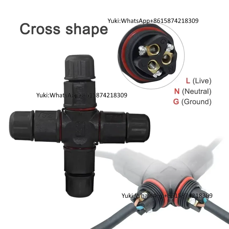 IP68 Waterproof Cable T Tap El - огляд і ціна Outdoor Power Junction