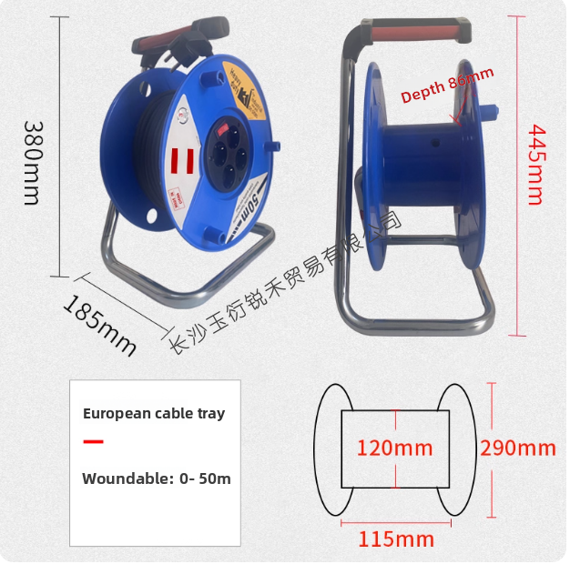 Outdoor cable reel 20m 30m 50m - огляд і ціна Outdoor Power Reel