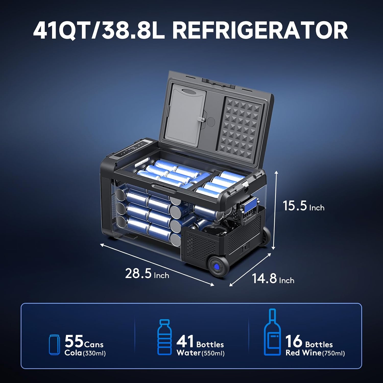 12V Car Refrigerator & Portabl - огляд і ціна Outdoor Power Wheels
