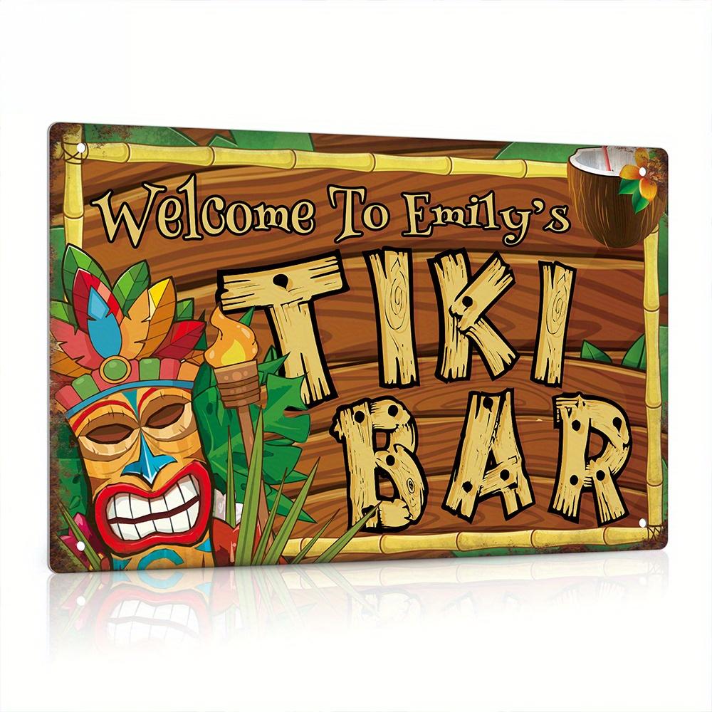 Custom  Decor Tiki Bar Sign, P - огляд і ціна Outdoor Power Bar