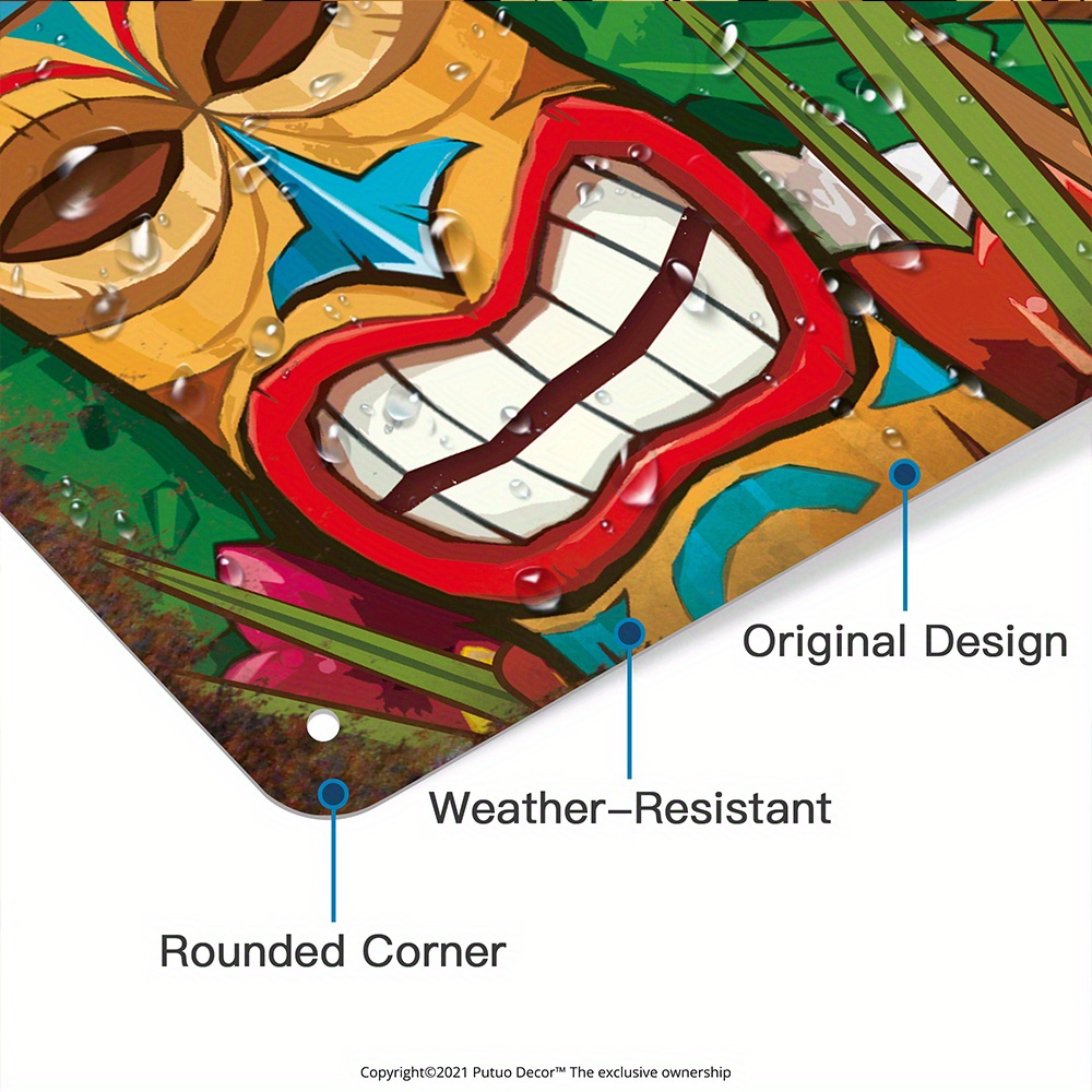 Custom  Decor Tiki Bar Sign, P - огляд і ціна Outdoor Power Bar