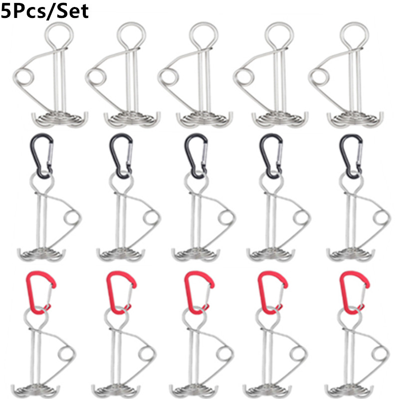 Windproof 5PCS Rope Buckle Ret - огляд і ціна Outdoor Power Stake