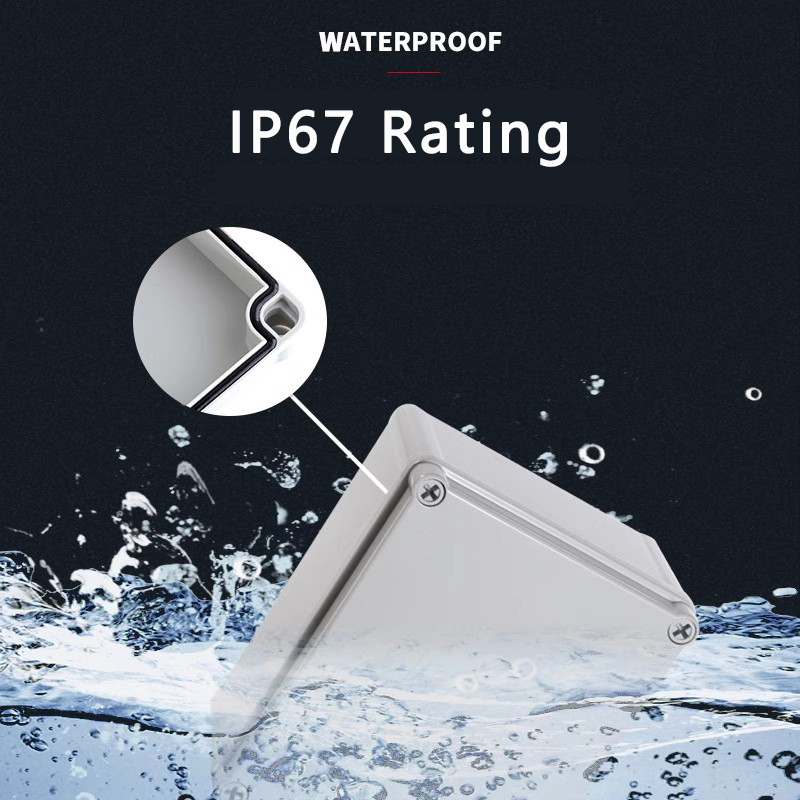 IP67 Gray/Transparent Cover Ou - огляд і ціна Outdoor Power Junction