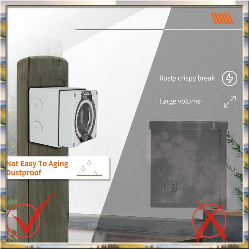 AA46 HOT-50Amp Outdoor Power O - огляд і ціна Outdoor Power Receptacle