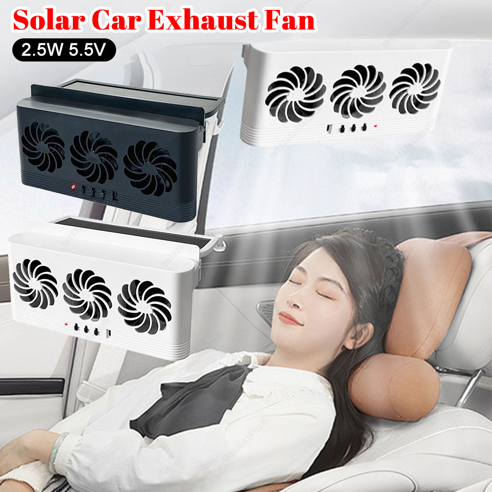 Solar Powered Car Exhaust Fan  - огляд і ціна Outdoor Power Vent
