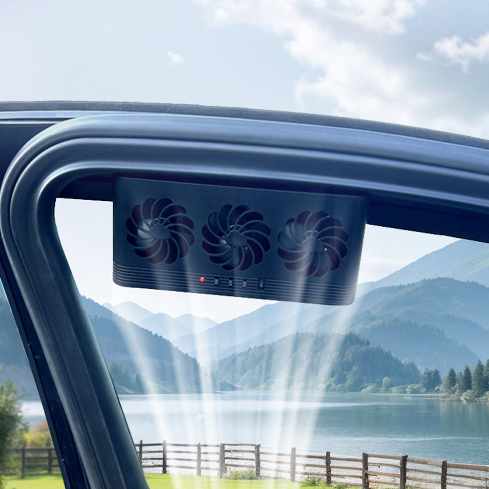 Solar Powered Car Exhaust Fan  - огляд і ціна Outdoor Power Vent