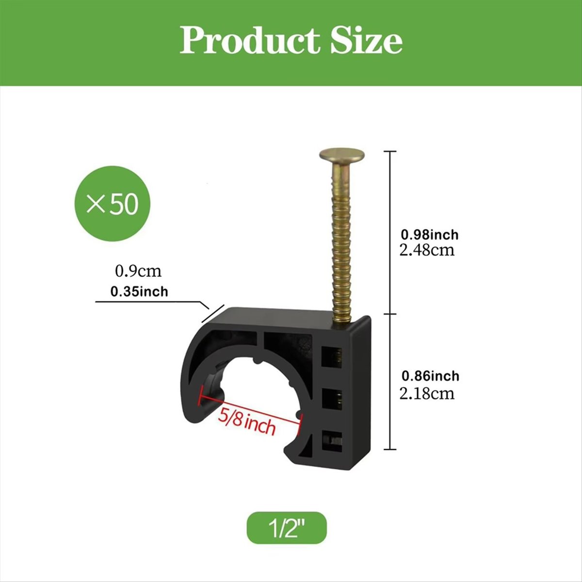 Reliable- 1/2 Inch Pipe Clamp  - огляд і ціна Outdoor Power Vent