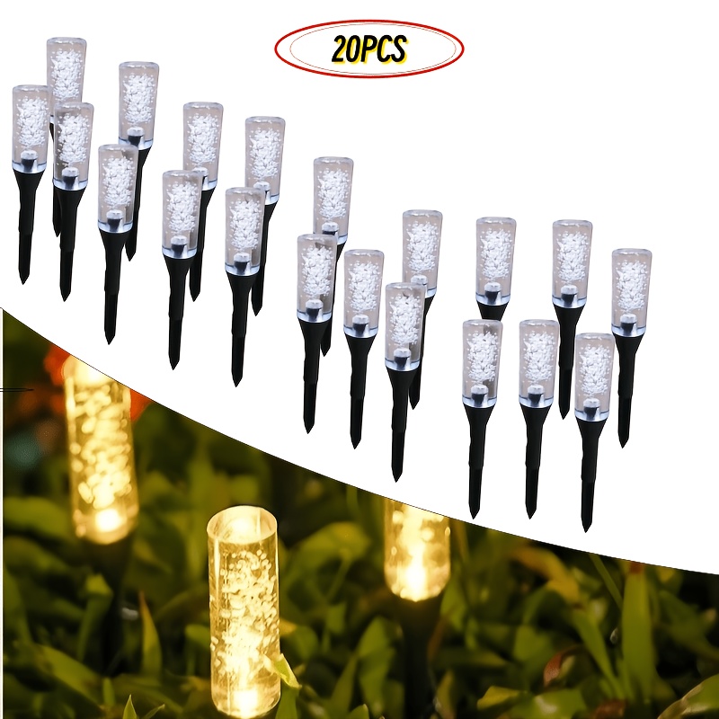 Solar Bubble Tube Solar Pathwa - огляд і ціна Outdoor Power Stake